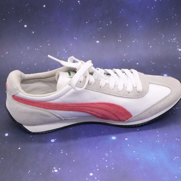 Puma Womens SF77 White Grey Pink Casual Shoes Athletic Sneakers US Size 8 - Picture 16 of 16